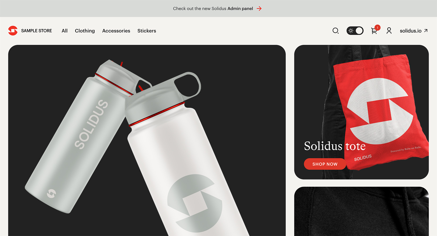 Solidus Frontend Example